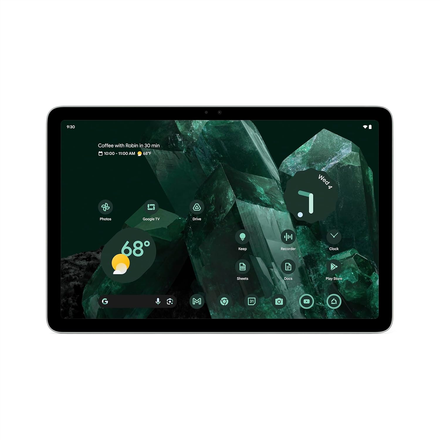 Google Pixel Tablet – Android Tablet with 11-Inch Screen and Extra-Long Battery Life – Hazel – 8 GB RAM – 128 GB